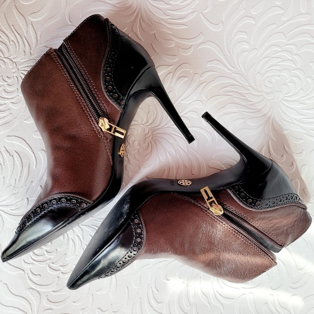 Tory Burch Booties Tie tip Bootie 8 1/2 M - Picture 10 of 16